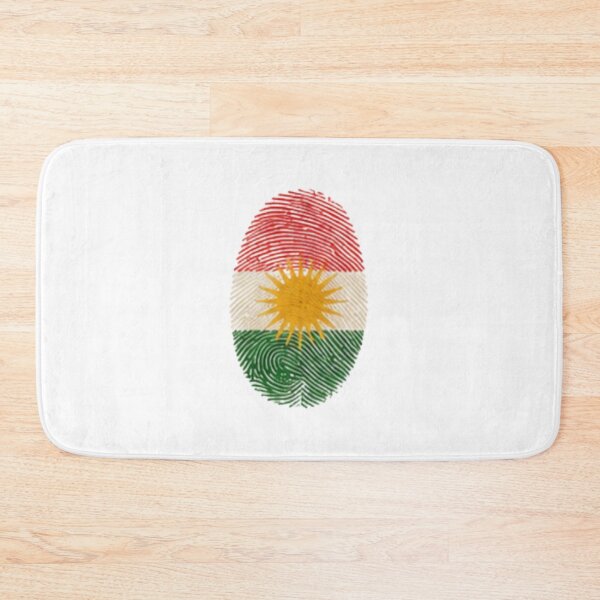 Item preview, Kurdish Fingerprint Pride Flag Design designed and sold by DailyDoodlesBySumbul.