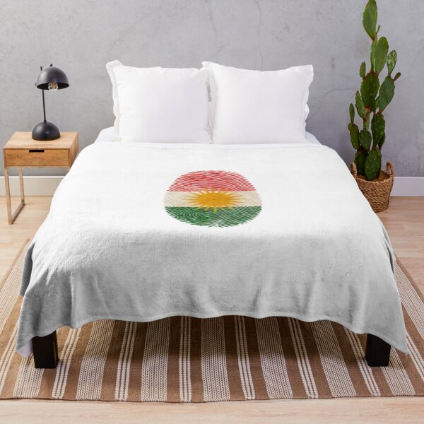 Item preview, Kurdish Fingerprint Pride Flag Design designed and sold by DailyDoodlesBySumbul.