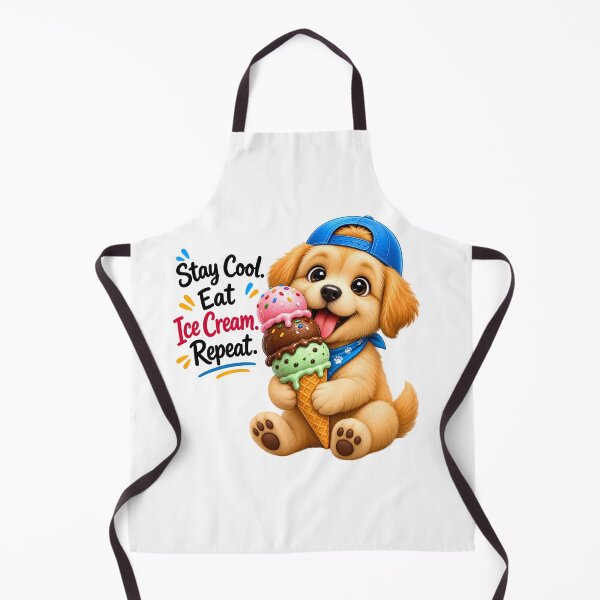 Item preview, Stay Cool Eat Ice Cream Repeat designed and sold by HoMya.