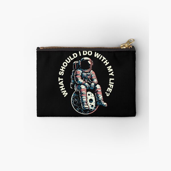 Item preview, Astronaut Space "WHAT SHOULD I DO WITH MY LIFE?" designed and sold by FeverVoid.