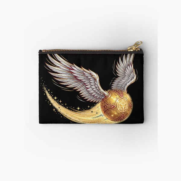 Item preview, Mystical Winged Gold Seeker Orb - Celtic Rune Fantasy Art designed and sold by KreonaTime.