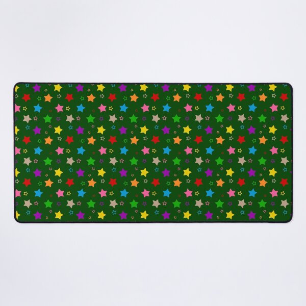 Item preview, Colorful Bright Stars Pattern Design Green designed and sold by PatternTitan.