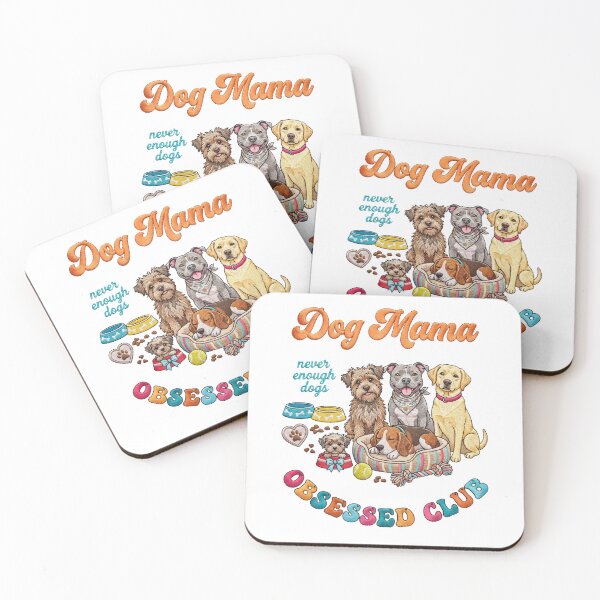 Item preview, Dog Mama Obsessed Club designed and sold by TeeARTHY.