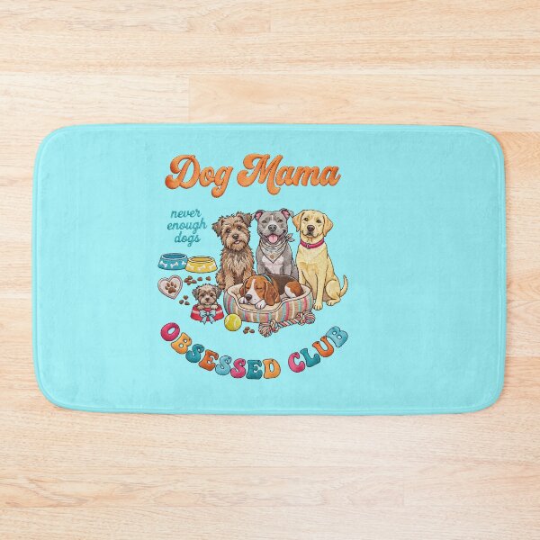 Item preview, Dog Mama Obsessed Club designed and sold by TeeARTHY.