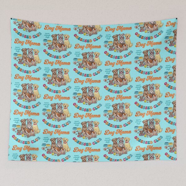 Item preview, Dog Mama Obsessed Club designed and sold by TeeARTHY.