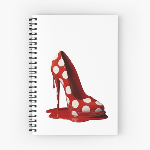 Item preview, Melting Polka Dot High Heel Pop Art designed and sold by YourColorsWall.