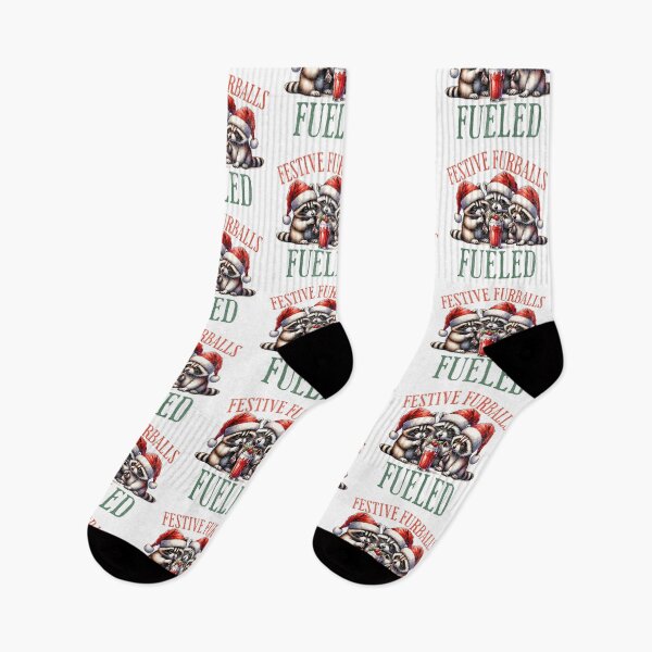 Item preview, Raccoon Christmas Festive Furballs Funny Holiday Design designed and sold by FuzionRaptor.