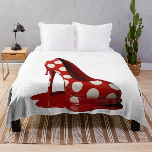 Item preview, Melting Polka Dot High Heel Pop Art designed and sold by YourColorsWall.