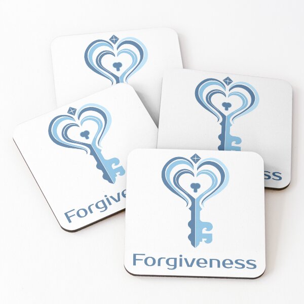 Item preview, Forgiveness Symbolized by a Key & Hole Symbol - Virtue Squad designed and sold by WayOutWorks.