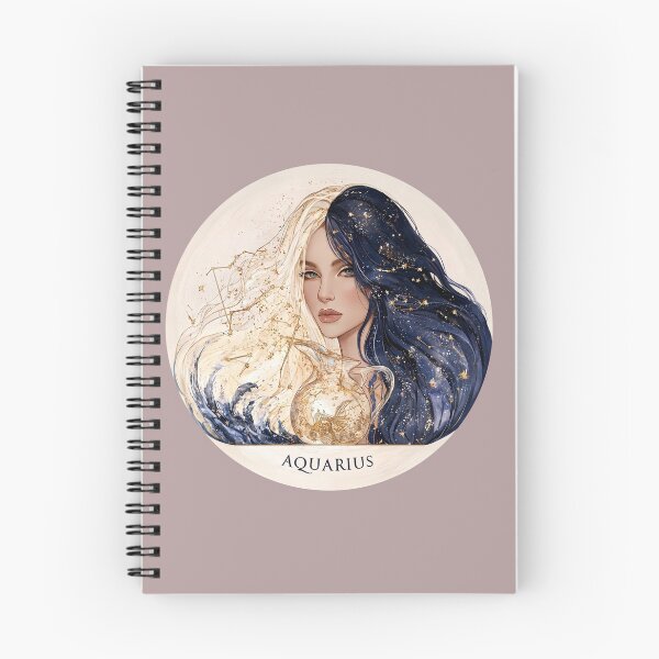 Item preview, Aquarius Zodiac Woman Astrology Celestial Water Bearer Constellation PNG designed and sold by MythicMood.