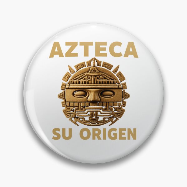 Item preview, Aztec Su Origen - Golden Aztec Sun Stone Mask  designed and sold by LC&LCPlatform.