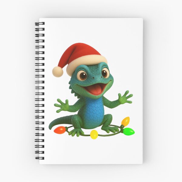 Item preview, Christmas Blue Belly Lizard designed and sold by Sillytoe.