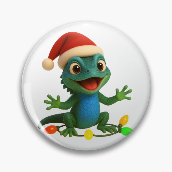 Item preview, Christmas Blue Belly Lizard designed and sold by Sillytoe.