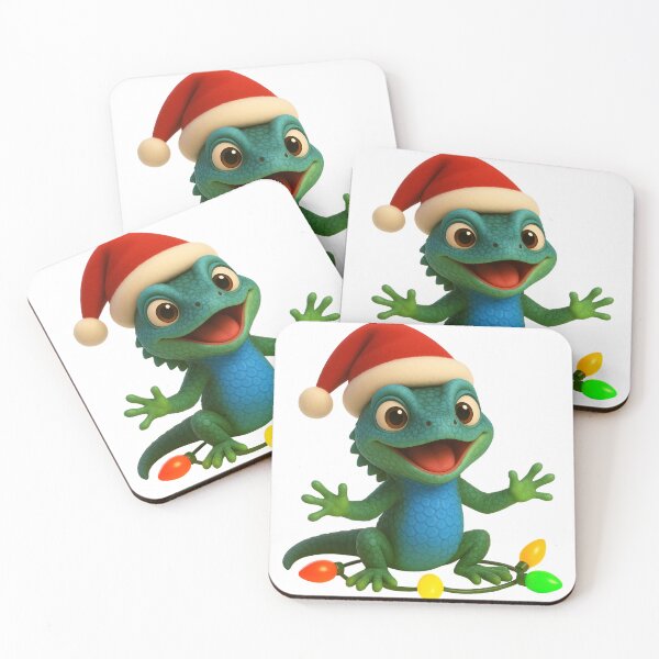 Item preview, Christmas Blue Belly Lizard designed and sold by Sillytoe.