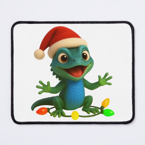 Item preview, Christmas Blue Belly Lizard designed and sold by Sillytoe.