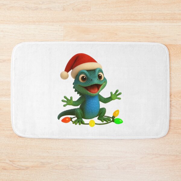 Item preview, Christmas Blue Belly Lizard designed and sold by Sillytoe.