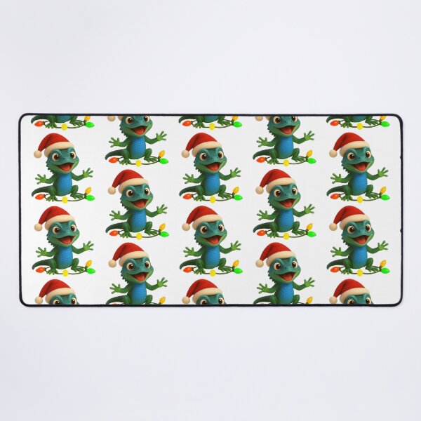 Item preview, Christmas Blue Belly Lizard designed and sold by Sillytoe.