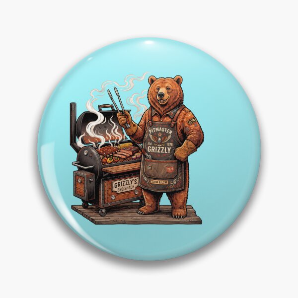 Item preview, Grizzly Grill Master BBQ designed and sold by TeeARTHY.