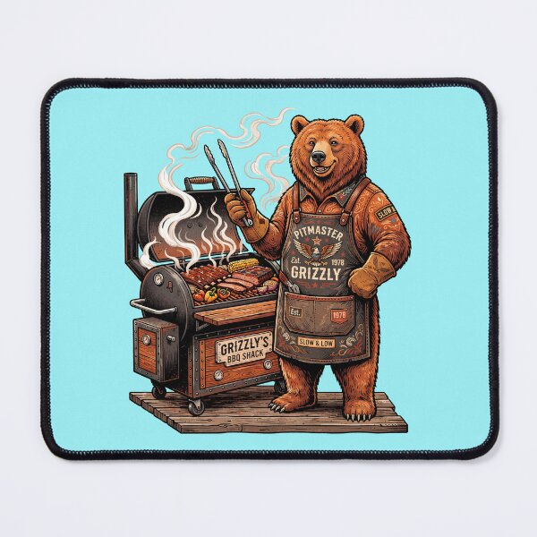 Item preview, Grizzly Grill Master BBQ designed and sold by TeeARTHY.