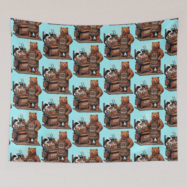 Item preview, Grizzly Grill Master BBQ designed and sold by TeeARTHY.
