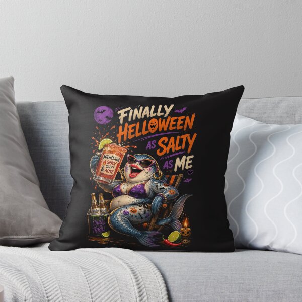 Item preview, Finally Someone As Salty As Me – Halloween Sardine designed and sold by Cardio Boutique.