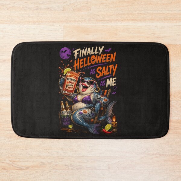 Item preview, Finally Someone As Salty As Me – Halloween Sardine designed and sold by Cardio Boutique.