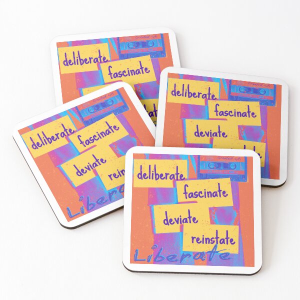 Item preview, INXS Mediate Liberate - Kick Album Lyrics Minimalist Art designed and sold by pulse_retail.
