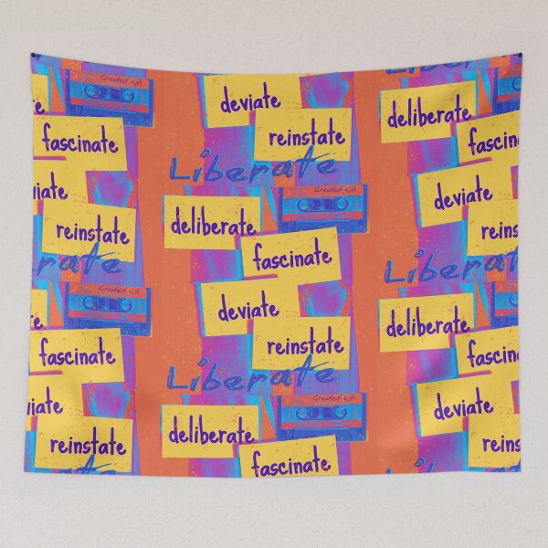 Item preview, INXS Mediate Liberate - Kick Album Lyrics Minimalist Art designed and sold by pulse_retail.