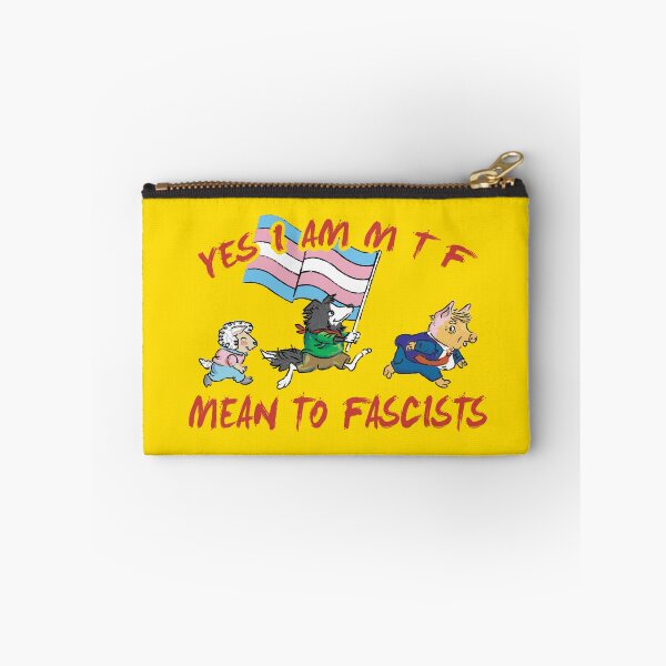 Item preview, yes i am mtf. mean to fascists (queer) designed and sold by remerasnerdas.