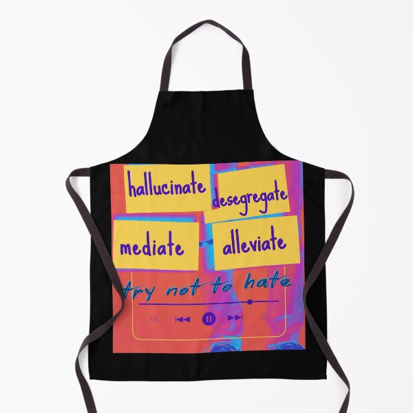 Item preview, INXS Mediate Try Not To Hate - Kick Album Lyrics Art designed and sold by pulse_retail.