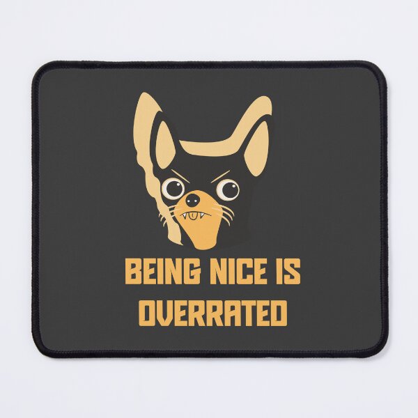 Item preview, Being Nice is Overrated Illustration designed and sold by beboplab.