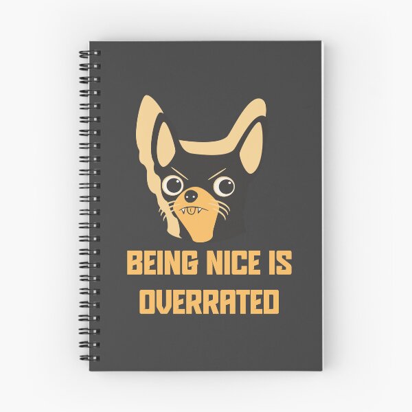 Item preview, Being Nice is Overrated Illustration designed and sold by beboplab.