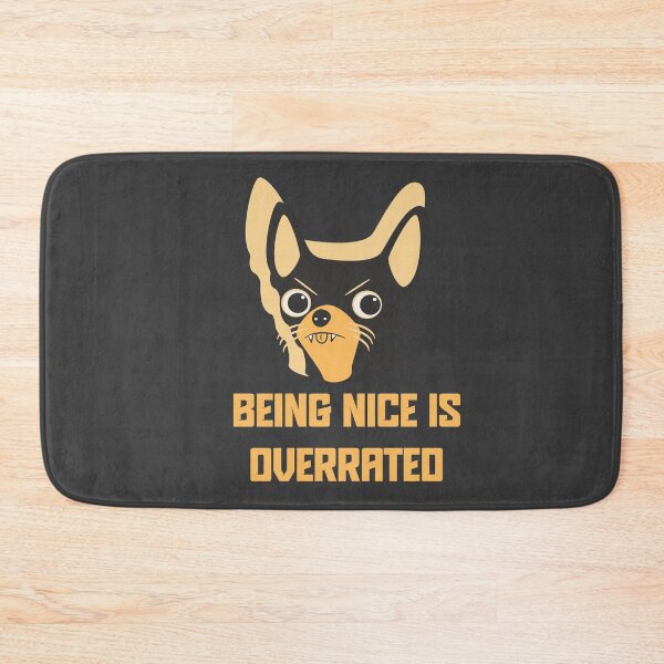 Item preview, Being Nice is Overrated Illustration designed and sold by beboplab.