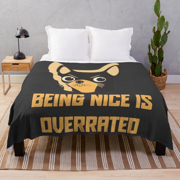 Item preview, Being Nice is Overrated Illustration designed and sold by beboplab.