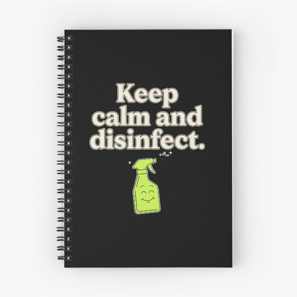 Item preview, Keep Calm Disinfect designed and sold by Brain Fog Lab.