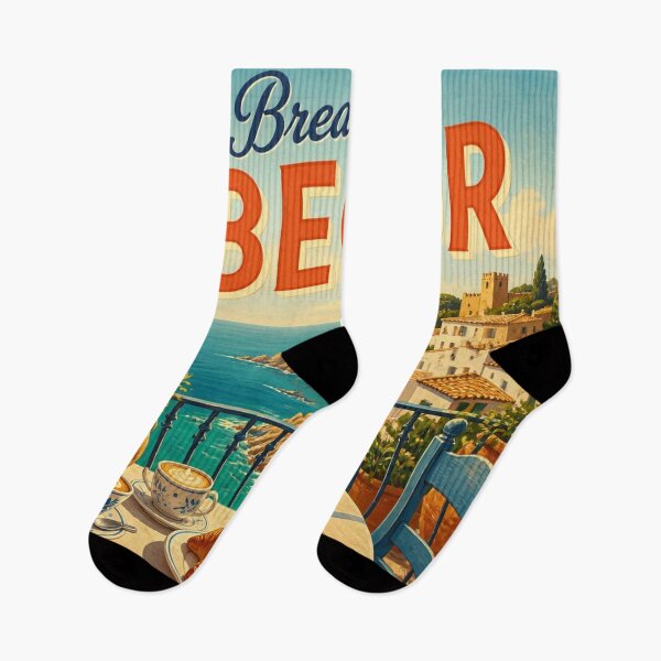 Item preview, Begur Coastal Travel Poster designed and sold by LSVart.