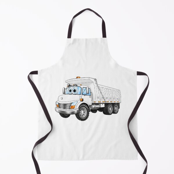 Item preview, White Dump Truck Cartoon designed and sold by Scott Hayes.