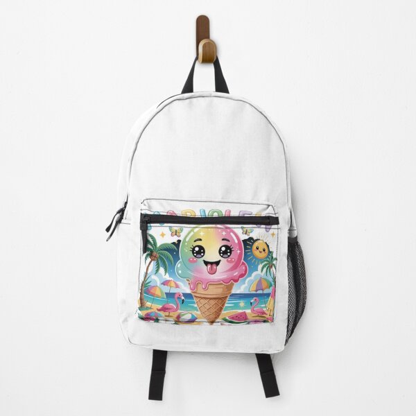 Item preview, Marjolein Cute Summer Ice Cream Cone – Tropical Beach Vibe designed and sold by NeonSketch Lab.