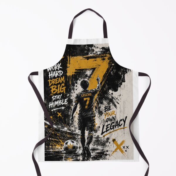 Item preview, Work Hard Dream Big Football designed and sold by LegendCourt.