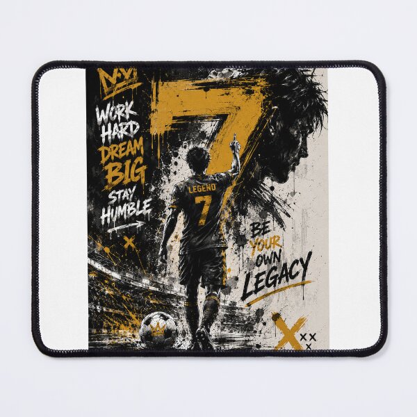 Item preview, Work Hard Dream Big Football designed and sold by LegendCourt.
