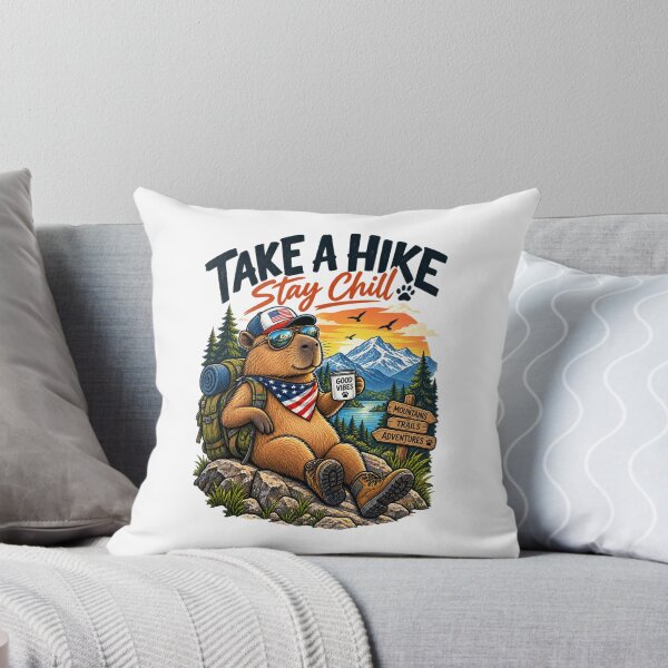 Item preview, Haz una excursión con Capibara: diseño divertido para senderismo y aventuras al aire libre. designed and sold by HubCreates.