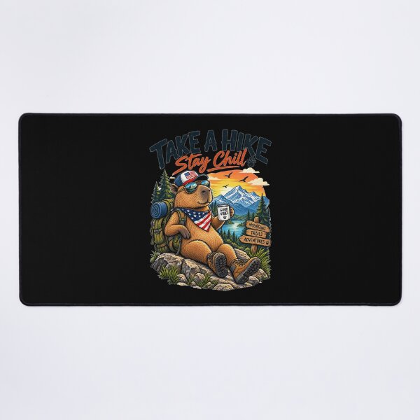 Item preview, Take a Hike Capybara – Funny Hiking & Outdoor Adventure Design designed and sold by HubCreates.