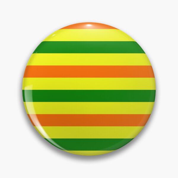 Item preview, Orange And Green Stripes Design Yellow  designed and sold by PatternTitan.