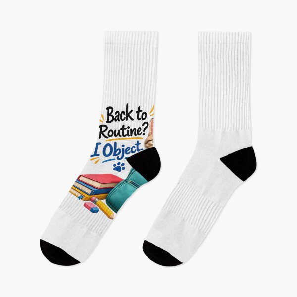 Item preview, Back to Routine? I Object. designed and sold by HoMya.