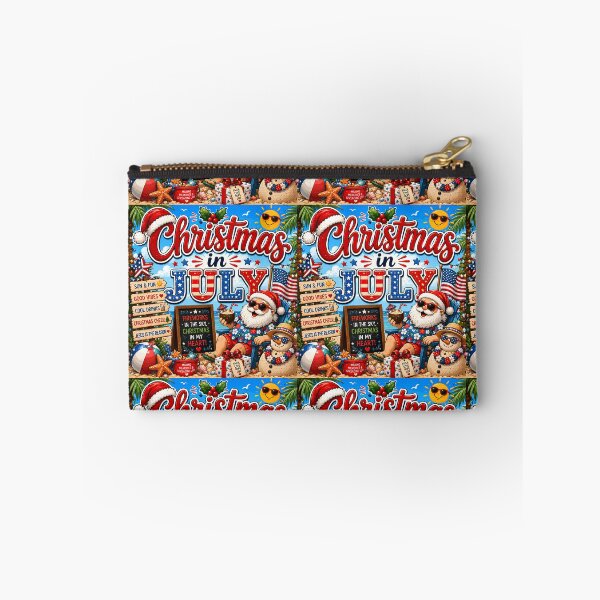 Item preview, Christmas in July – Red White Blue Holiday Cheer designed and sold by FindYouByZ.