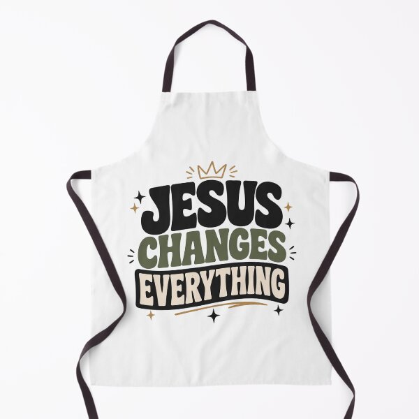 Item preview, Jesus Changes Everything Christian Shirt | Faith Typography Design designed and sold by Illustrated Faith.