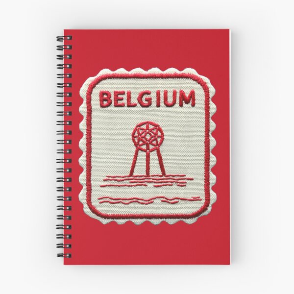 Item preview, Belgium Travel Souvenir Patch Atomium Embroidered designed and sold by tiigerdad.