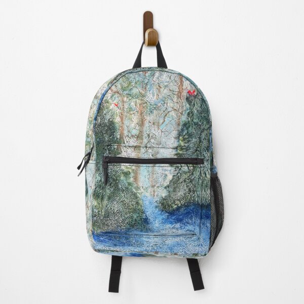 Item preview, “A Winters Walk In The Forest” In Mixed Media designed and sold by Kimberly Sells Studio.