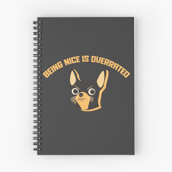 Item preview, Being Nice is Overrated Illustration designed and sold by beboplab.