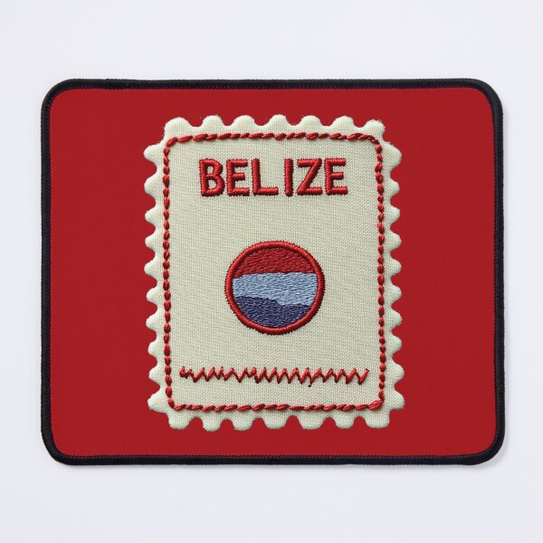 Item preview, Belize Travel Patch Great Blue Hole Embroidered designed and sold by tiigerdad.